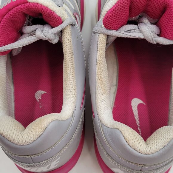 Nike Air Serve Return Womens Gray Pink 488135 002 Athletic Shoes Sneakers Size 9 - Picture 9 of 10